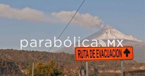 Rutas de evacuación del Popocatépetl son transitables: PC federal