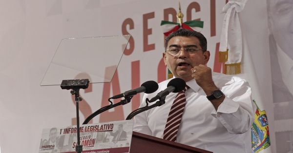 Rendirá mensaje de despedida Sergio Salomón Céspedes ante el Congreso del Estado