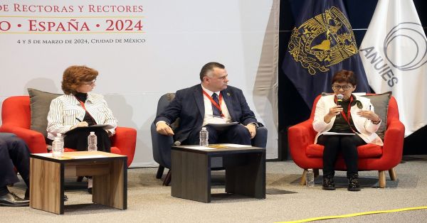 Participa Lilia Cedillo Ram&iacute;rez en Cumbre de Rectoras y Rectores M&eacute;xico-Espa&ntilde;a 2024