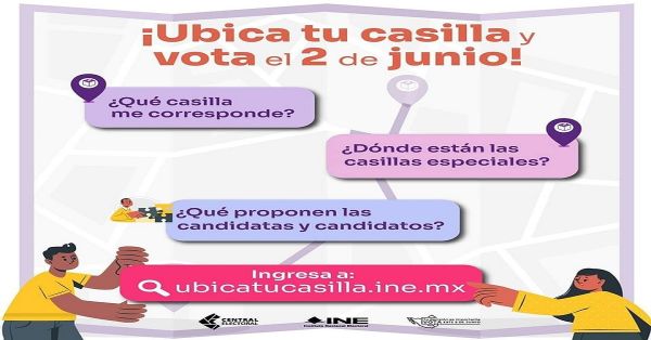 Lista la plataforma del INE “Ubica tu Casilla 2024”