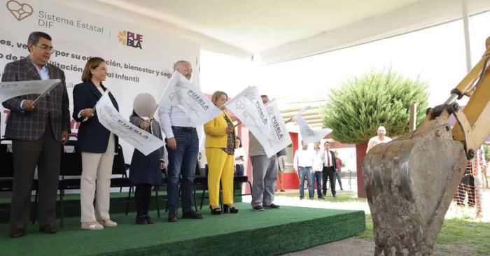 Arrancan Sergio Salomón y Gaby Bonilla rehabilitación en Casa de Ángeles