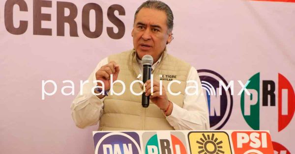 Llama "Tigre" Aguilar a contrastar proyectos para Puebla
