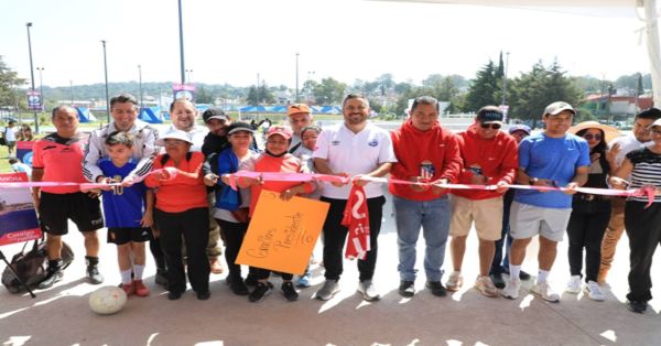 Rehabilitan deportivo El capulín en la capital poblana