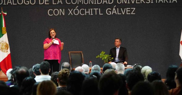 Dice X&oacute;chitl G&aacute;lvez respetar a quienes no coinciden con su proyecto