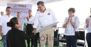 Inaugura Sergio Salomón Unidad Deportiva en Tlacotepec