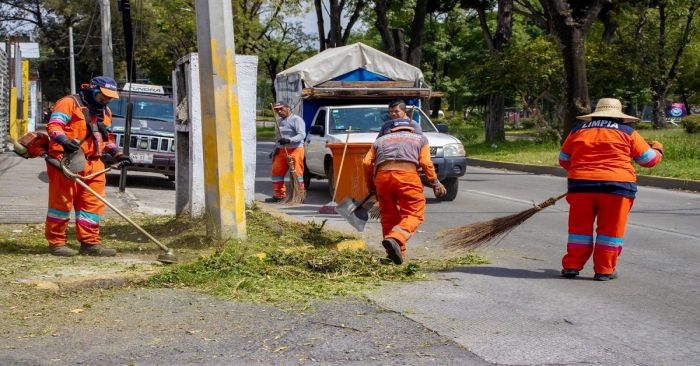 Anuncian ajuste de horarios de servicios de recolección de basura y barrido el 24 y 25 de diciembre