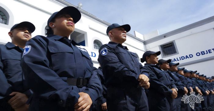 Incorpora Polic&iacute;a Estatal de Puebla a 74 nuevos uniformados