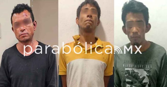 Procesan a tres sujetos por robo a comercio y a transeúnte