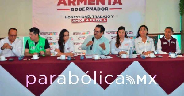 Devolver&aacute;n Armenta y la megacoalici&oacute;n a Puebla lo que el PRIAN rob&oacute; por d&eacute;cadas: Morena