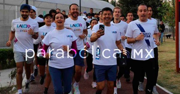 Arrancan actividades Eduardo Rivera y Mario Riestra con una carrera