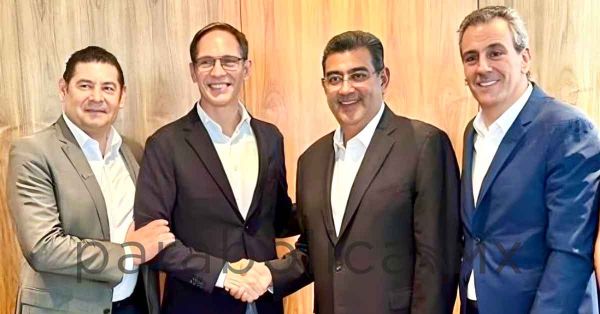 Sostienen mandatarios reuni&oacute;n con jefe mundial de producci&oacute;n de Audi