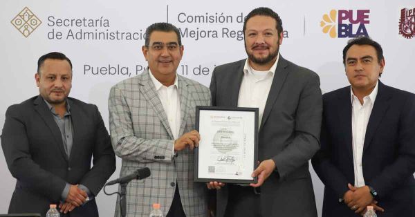 Obtiene Puebla certificado &quot;Prosimplifica&quot;