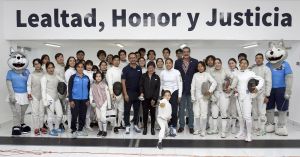 Inauguran Sala de Armas para esgrima en la BUAP