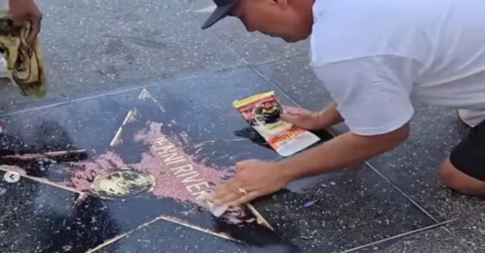 Vandalizan en Hollywood estrella de Jenny Rivera
