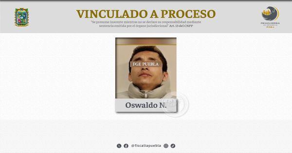 Detienen a Oswaldo N. por violentar a su familia