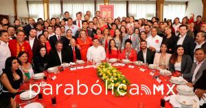 Habrá unidad y coordinación con el gobierno federal, promete Armenta ante el PT Puebla