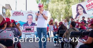 Garantizará Pepe Chedraui seguridad de las mujeres en Puebla capital