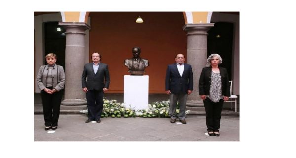 Con ceremonia, gobierno estatal conmemora aniversario luctuoso de Pedro &Aacute;ngel Palou P&eacute;rez
