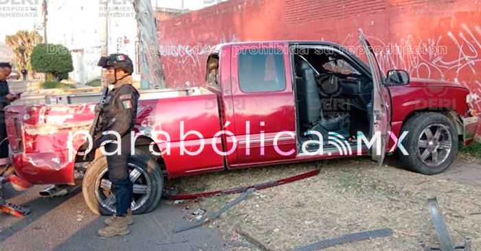 Detienen a asaltantes de un OXXO en Amalucan tras persecución y balacera