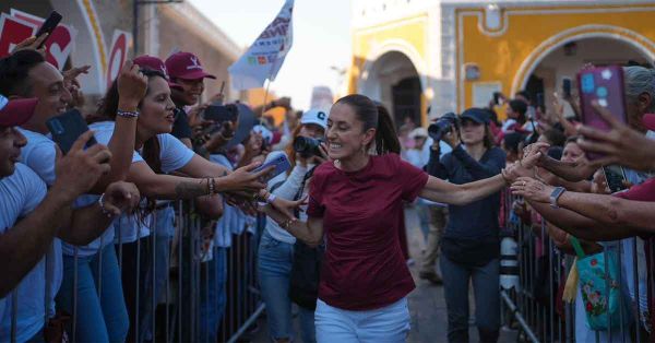 Aventaja Sheinbaum 22 puntos a G&aacute;lvez