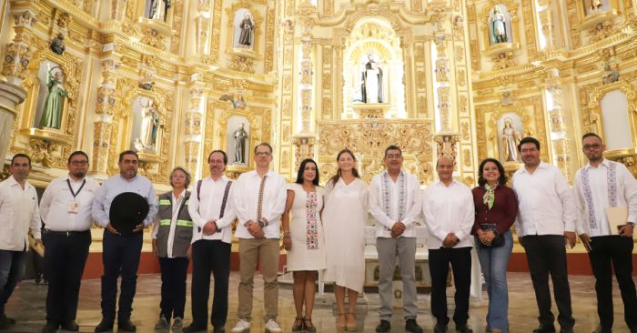 Entrega gobernador restauración de exconvento de Santo Domingo de Guzmán