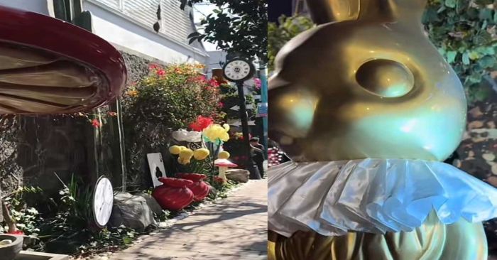 Decoran casa como Alicia en el País de las Maravillas y ya son virales