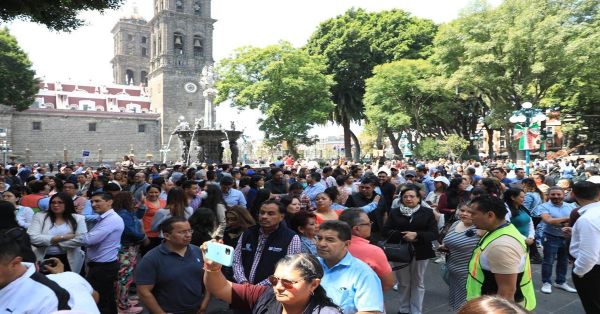 Se suma Puebla capital al Simulacro Nacional  2024