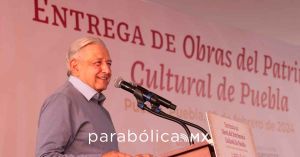 Censura INE visita presidencial de AMLO a Puebla