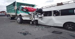 Suman 9 muertos y 12 heridos en choque entre Atexcac y Guadalupe