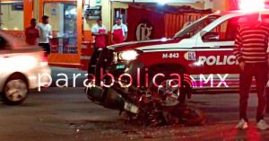 Atropellan a motociclista en la 31 Poniente