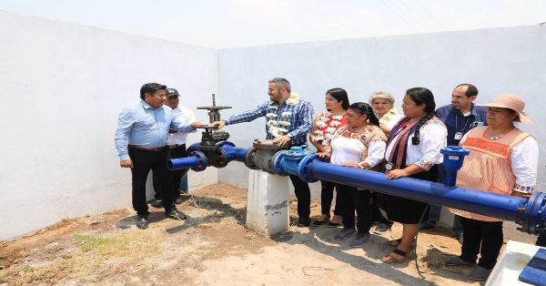 Habilitan pozo de San Nicol&aacute;s, abastecer&aacute; de agua a las familias de este lugar
