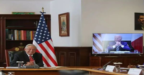 Reuni&oacute;n de L&oacute;pez Obrador y Biden ser&aacute; por migratorio tras orden de cierre de frontera