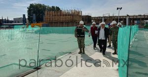 Supervisa AMLO construcción de San Alejandro