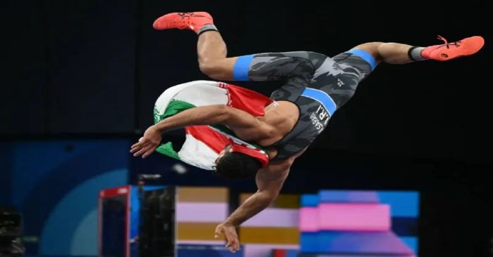Logra Mohammad Saravi el oro en lucha