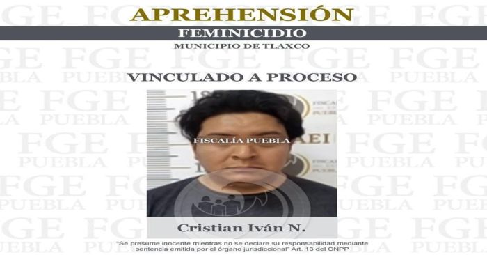 Detienen a Christián Iván N. por asesinar a una enfermera que era su pareja sentimental