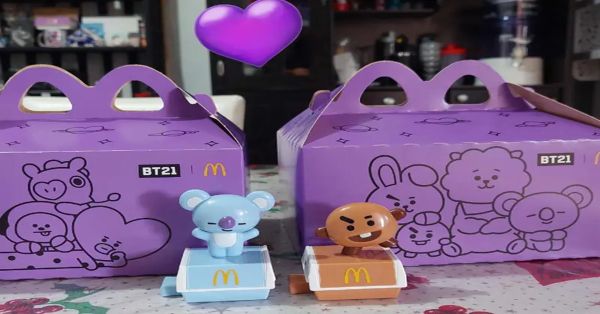 Colapsa app de McDonald's con el lanzamiento de BT21