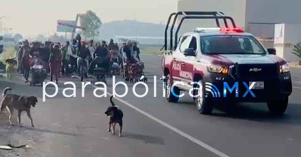 Llegan a Puebla más de 600 integrantes del &quot;Viacrucis migrante&quot;