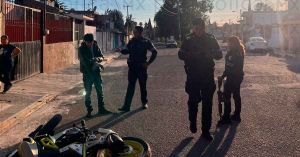 Atropellan Policías municipales a motociclista en el SNTE