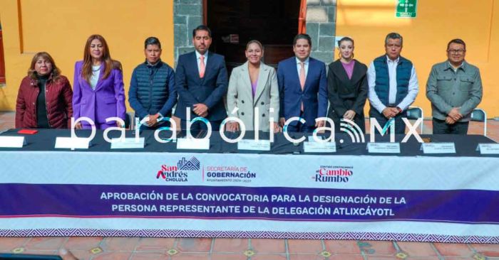 Abren convocatoria para elegir al titular de la delegaci&oacute;n Atlixc&aacute;yotl