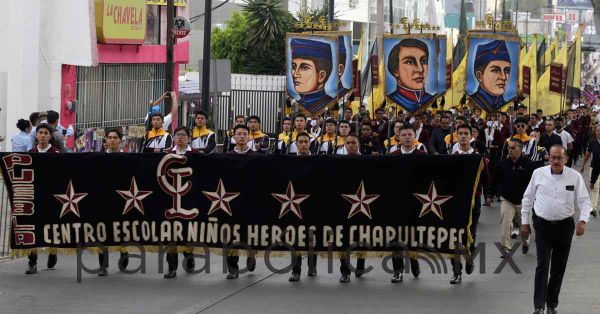 Participarán 12 mil 500 estudiantes en Desfile del 5 de Mayo