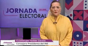 Llama Guadalupe Taddei a partidos “guardar la calma” en cómputos distritales