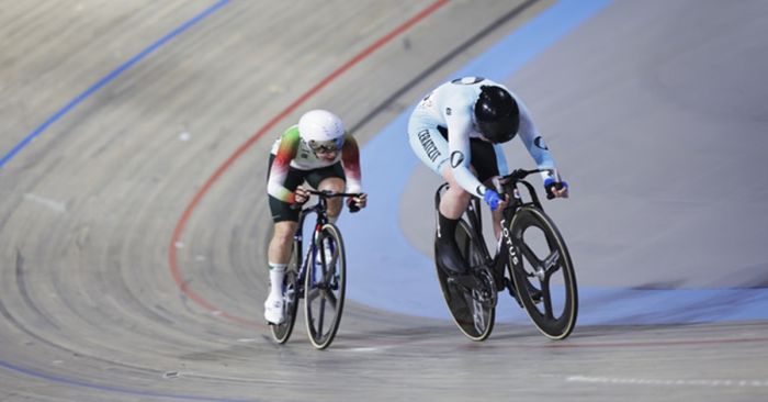 Van por buen camino las Mexicanas en la Liga de Campeones de Ciclismo de Pista 2024