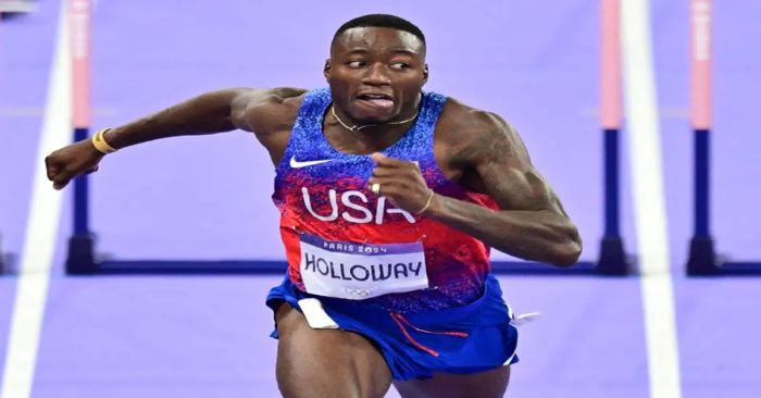 Gana Grant Holloway oro en los 110 metros con vallas