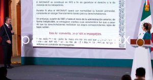 Busca reforma a la Ley del Infonavit erradicar la corrupción y hacer vivienda social: Sheinbaum