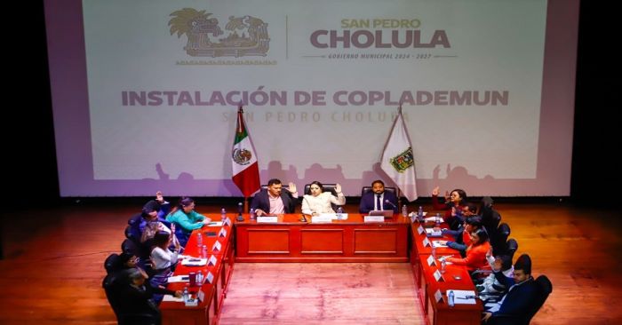 Instalan el Coplademun de San Pedro Cholula