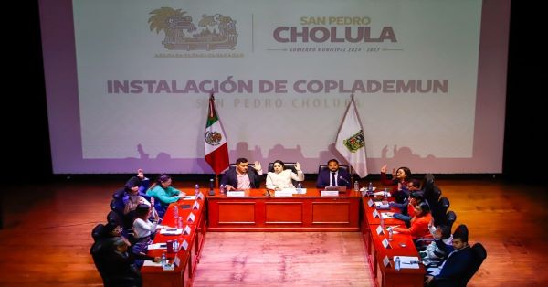 Instalan el Coplademun de San Pedro Cholula