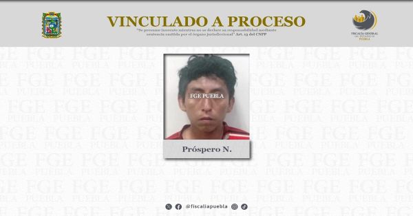 Detienen a Próspero N. por delitos de corrupción de menores