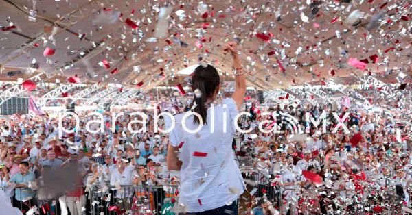 "Vamos a ganar este 2 de junio y apoyaremos al sureste’’, celebra Claudia Sheinbaum