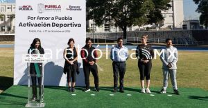 Encabeza &quot;Bonita&quot; Sánchez la activación deportiva de cierre de año