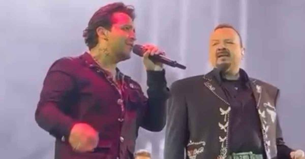 Comparten escenario Christian Nodal y Pepe Aguilar